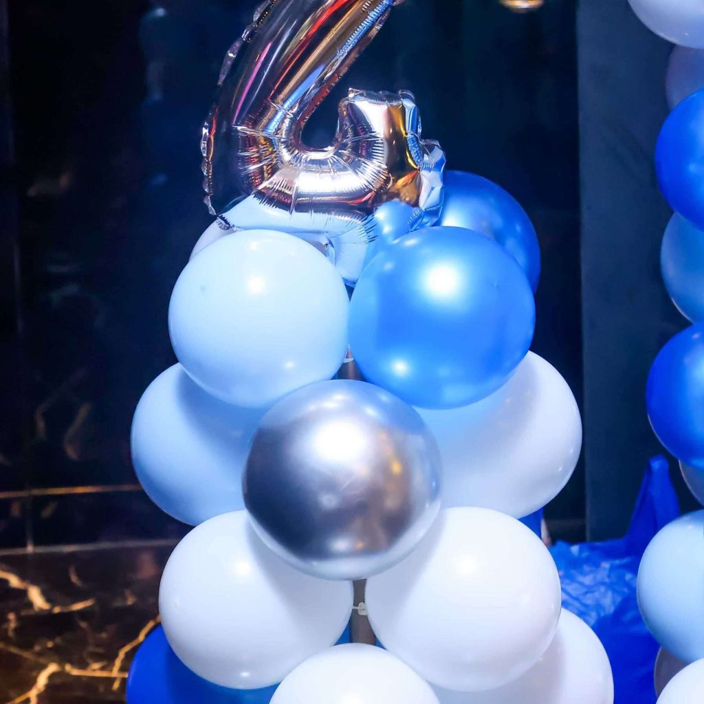 birthday balloon decoration