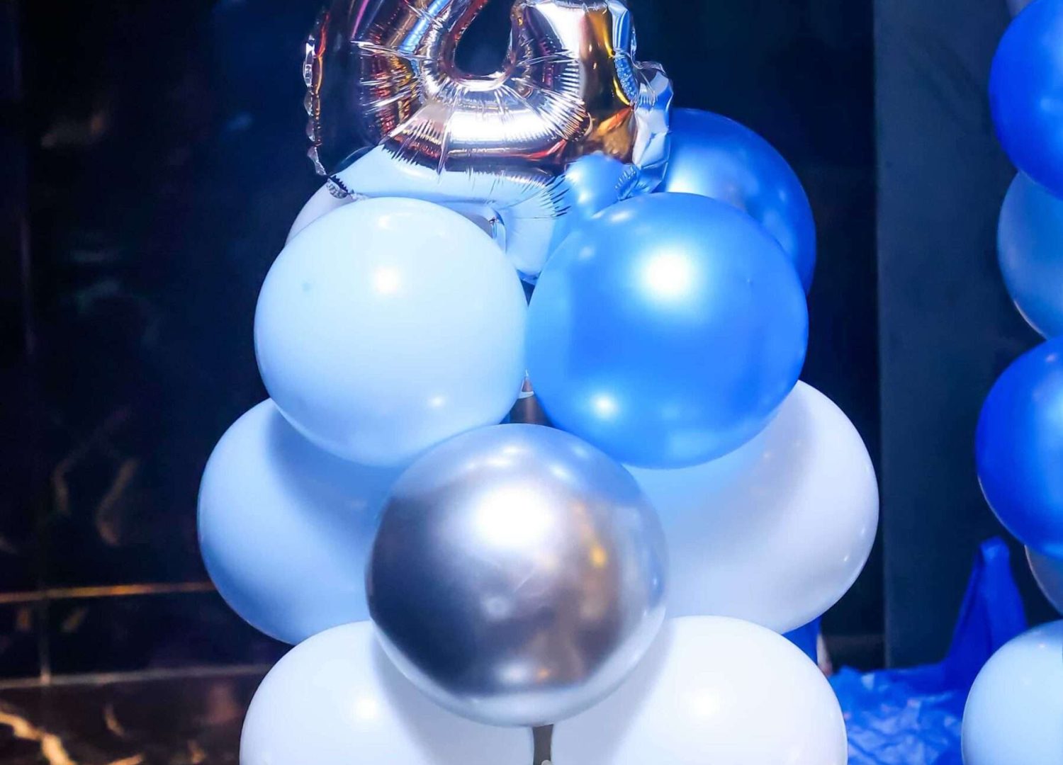 birthday balloon decoration